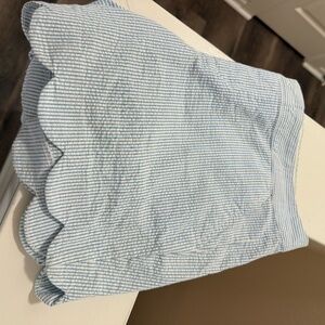 Buttercup Blue Seersucker Shorts